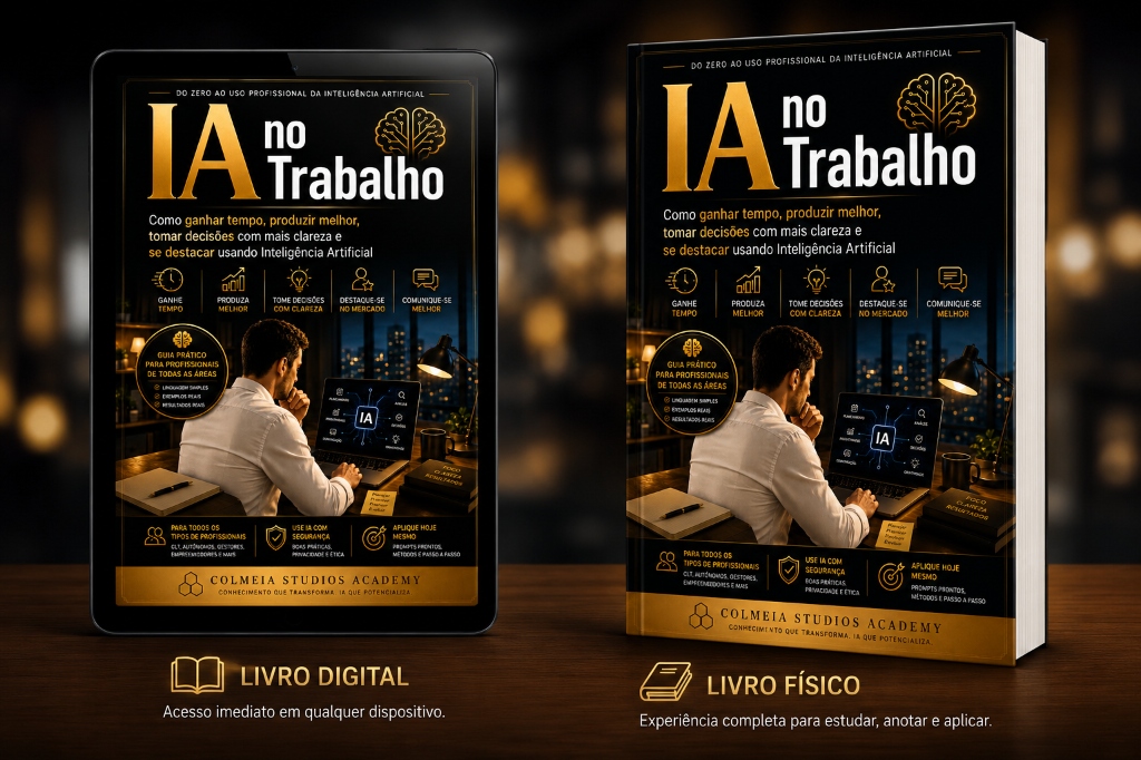 Mockup do Livro IA no Trabalho